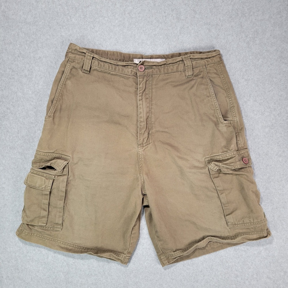 No Fear Mens Vintage Faded Distressed Baggy Skater Shorts 33‎ 90s Grunge USA